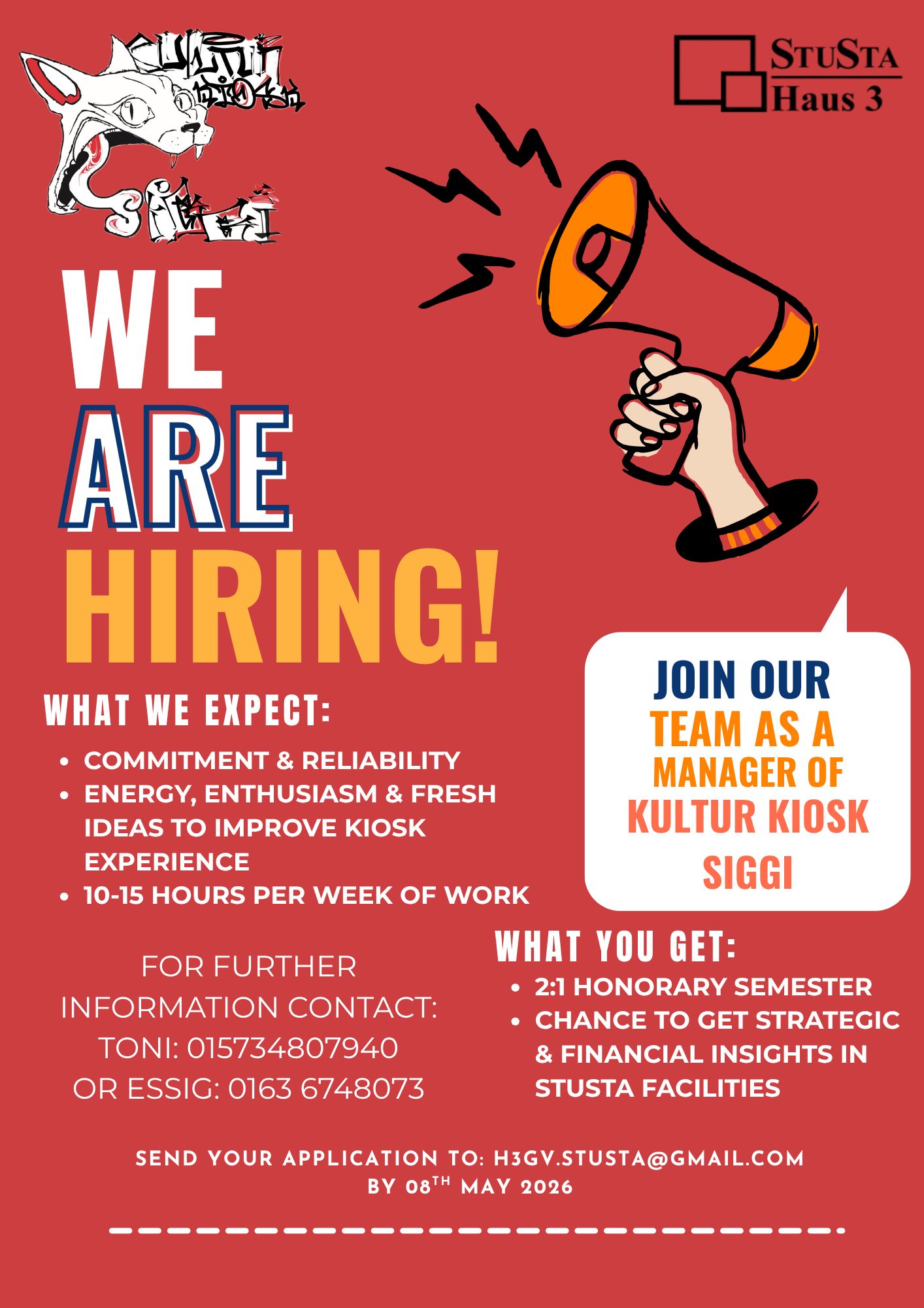 New Manager Hiring